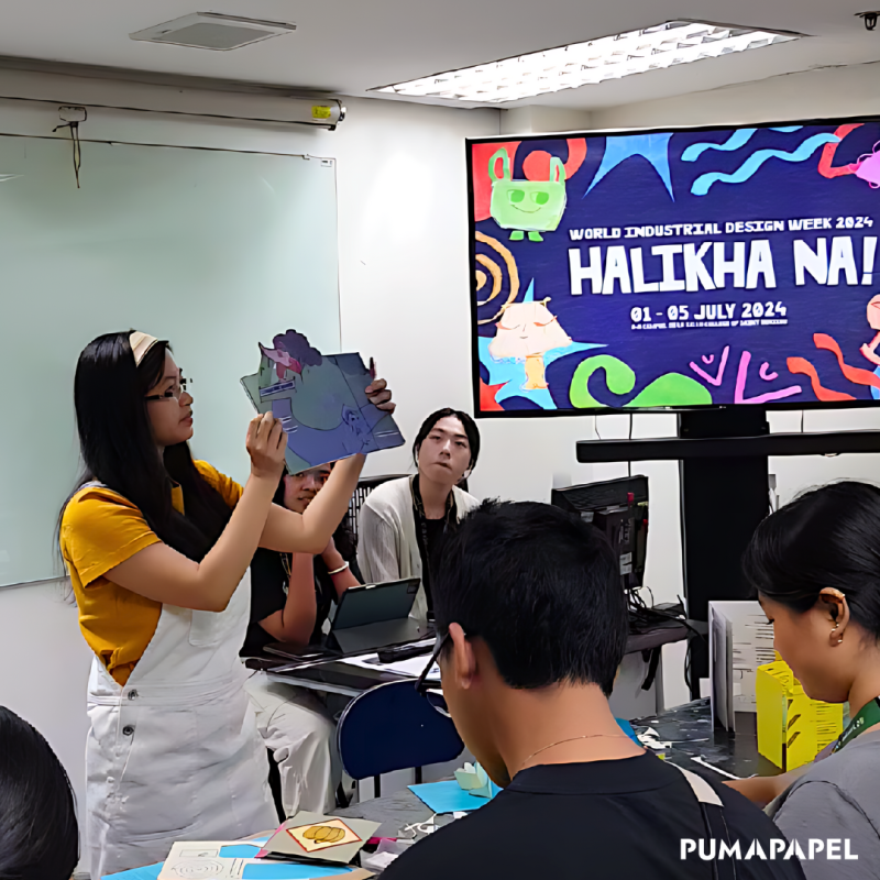 Design Students learn Paper Engineering at World Industrial Design Week&nbsp;2024