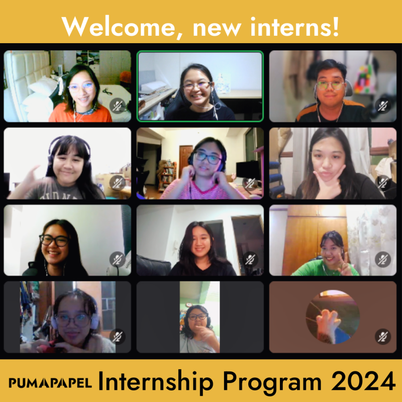 Pumapapel Internship Program&nbsp;2024
