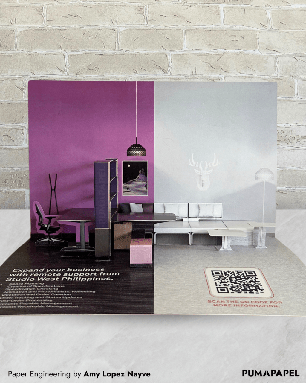 Visualize Interior Design with a Pop-Up Scale&nbsp;Model