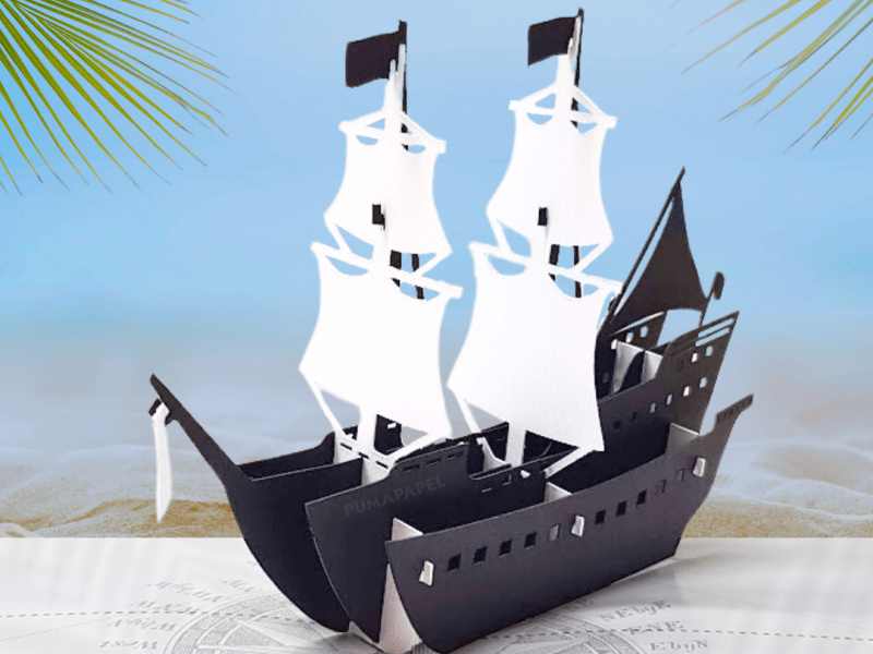 Inspiring Museum Investors with Pop-Up Galleon Ship&nbsp;Brochures