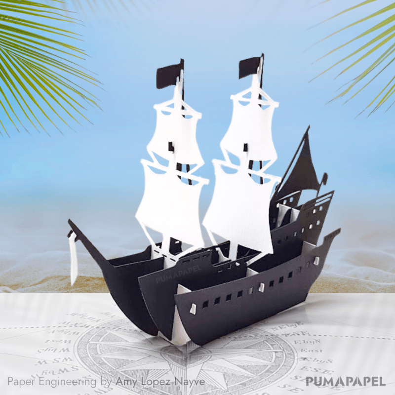 Inspiring Museum Investors with Pop-Up Galleon Ship&nbsp;Brochures